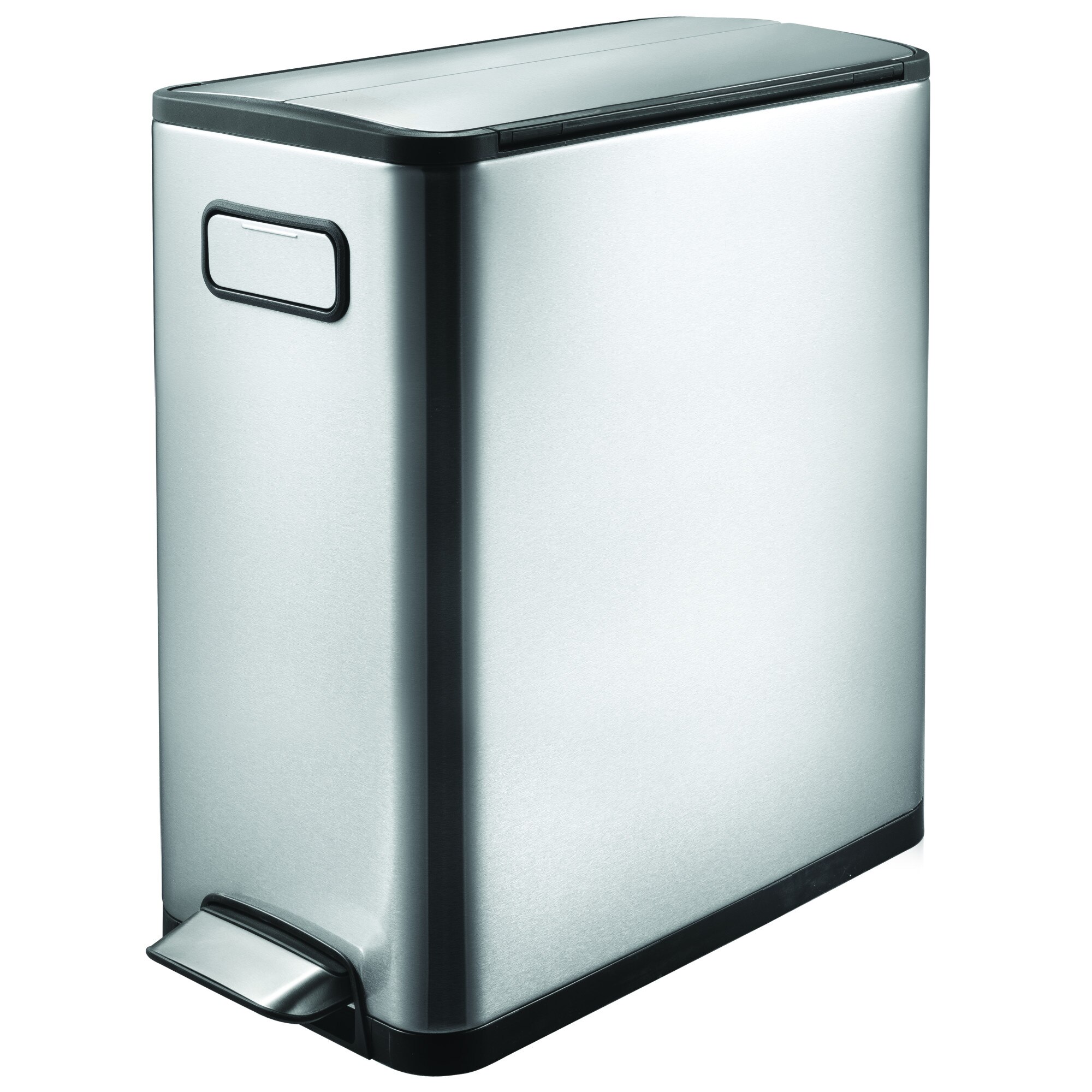 Cos de gunoi EKO Ecofly, model designer, capac cu inchidere cu amortizare, 20 litri, 25 x 37.5 x 46.5-h cm