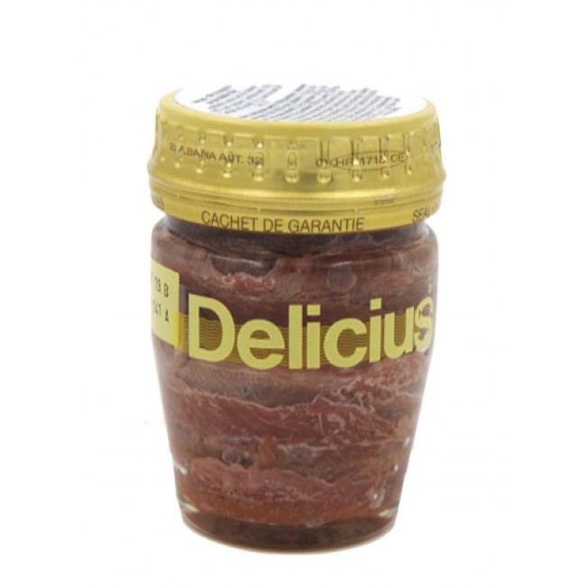 File de Ansoa in Ulei de Masline , Delicius , Borcan 150g