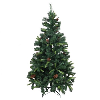 Brad artificial de Craciun, conuri, YANA, verde, 180 cm Brad artificial de Craciun, conuri, YANA, verde, 180 cm