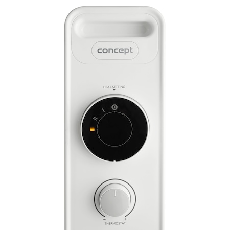 Calorifer electric cu ulei Concept RO3311, 2300 W, 11 elementi, Termostat reglabil, 3 trepte
