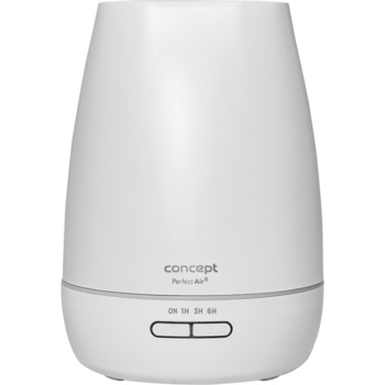 Umidificator Concept ZV1020, 12 W, Rezervor 0.3 l, Umidificare 45 ml/h, Aromaterapie, Temporizator, Alb Umidificator Concept ZV1020, 12 W, Rezervor 0.3 l, Umidificare 45 ml/h, Aromaterapie, Temporizator, Alb