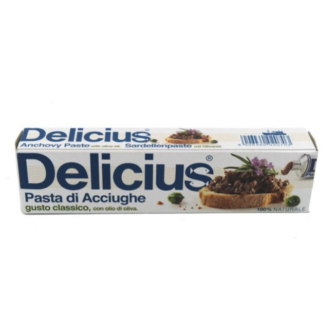 Pasta de Ansoa in Ulei de Masline Delicius , Tub 60g