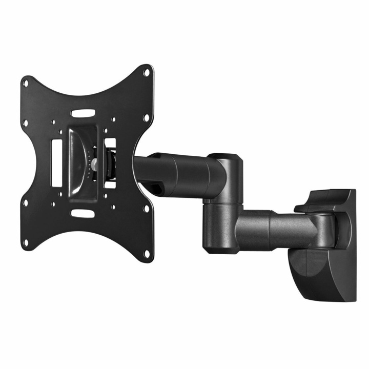 Стенна стойка за TV Goobay TVS-LCD-1742/03-GBAY, Регулируема, 17"-43"