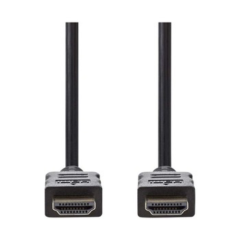 Cablu HDMI de mare viteza cu functie Ethernet 25m negru Cablu HDMI de mare viteza cu functie Ethernet 25m negru