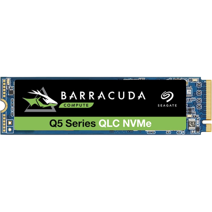 Solid State Drive (SSD) Seagate BarraCuda Q5, 500GB, NVMe, M.2.