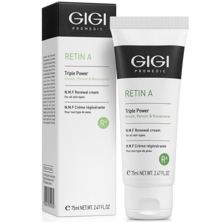 Crema hidratanta cu retinol toate tipurile de ten retinol A gigi 75ml