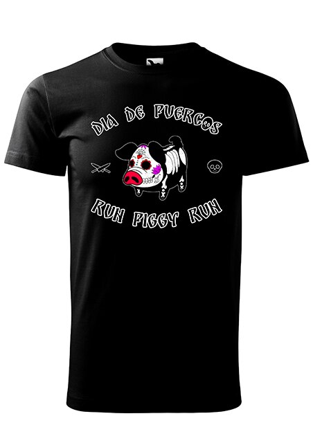 Tricou cu maneca scurta,Dia de Puercos