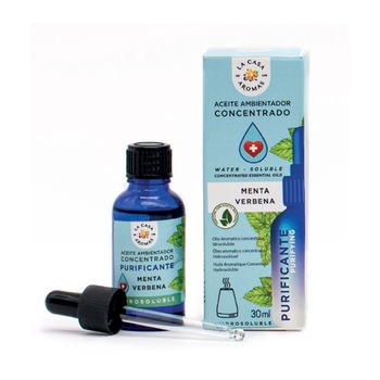 Ulei purificare aer hidrosolubil, menta si verbena 30 ml Ulei purificare aer hidrosolubil, menta si verbena 30 ml