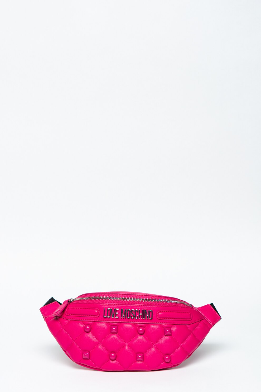 Love Moschino, Borseta de piele ecologica Matt, Fucsia