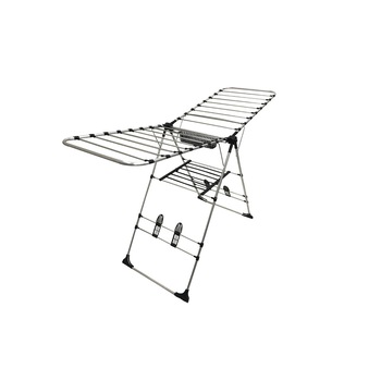 Uscator rufe din aluminiu Argento-Plus ZLN0652, suprafata uscare 24m, Gri/Negru Uscator rufe din aluminiu Argento-Plus ZLN0652, suprafata uscare 24m, Gri/Negru