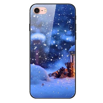 Husa Craciun Apple iPhone SE 2 model Glass Silent Night, Antisoc, TPU Hybrid, Viceversa Multicolor Husa Craciun Apple iPhone SE 2 model Glass Silent Night, Antisoc, TPU Hybrid, Viceversa Multicolor