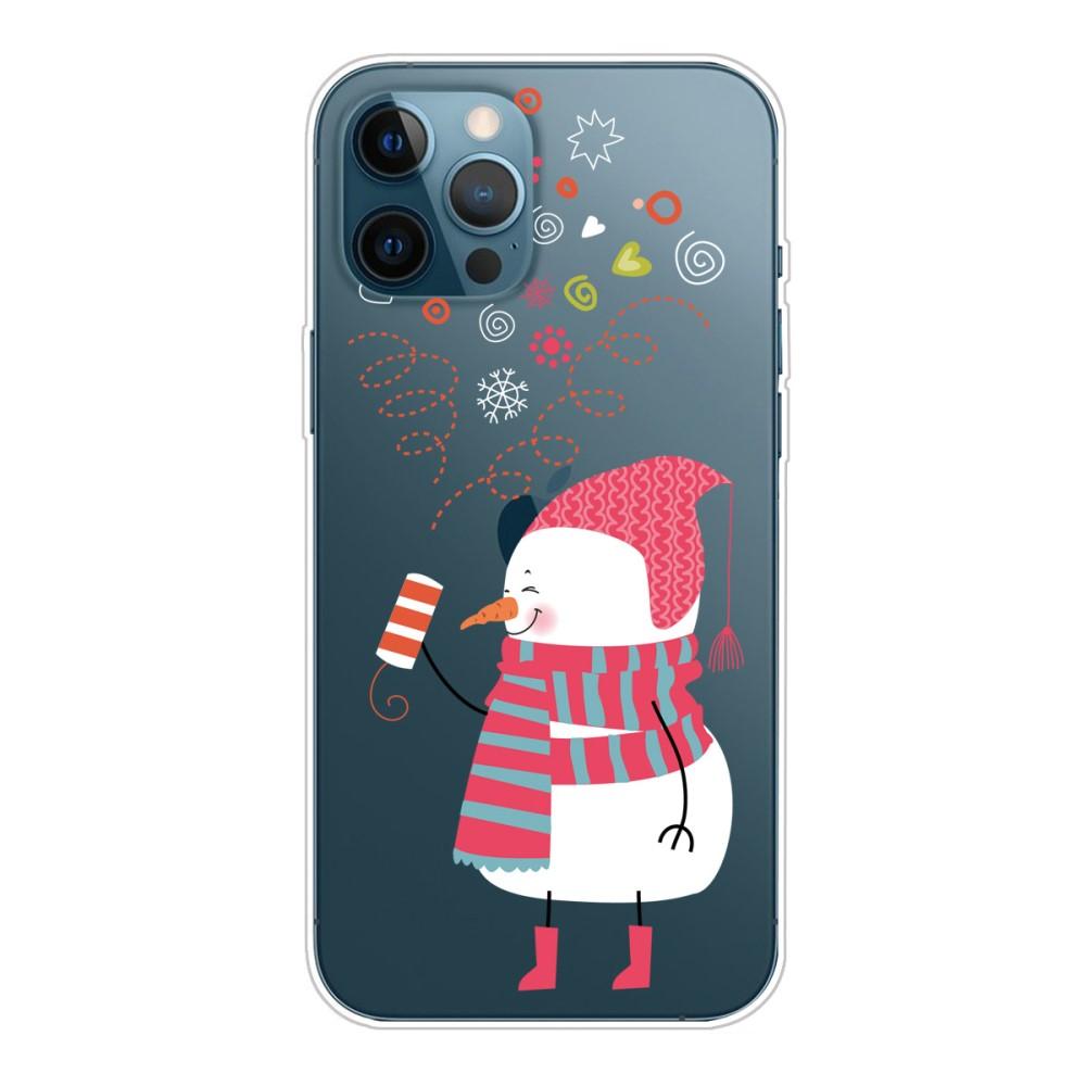 Husa Craciun Apple iPhone 12 Pro Max model Fireworks, Antisoc, TPU, Viceversa Multicolor