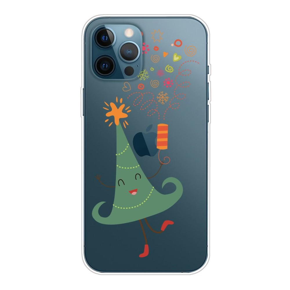 Husa Craciun Apple iPhone 12 Pro Max model Dancing Christmas Tree, Antisoc, TPU, Viceversa Multicolor