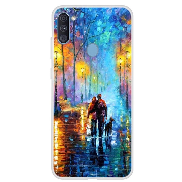 Husa compatibil cu SAMSUNG Galaxy A11 model Family, Silicon, Antisoc, Viceversa Multicolor