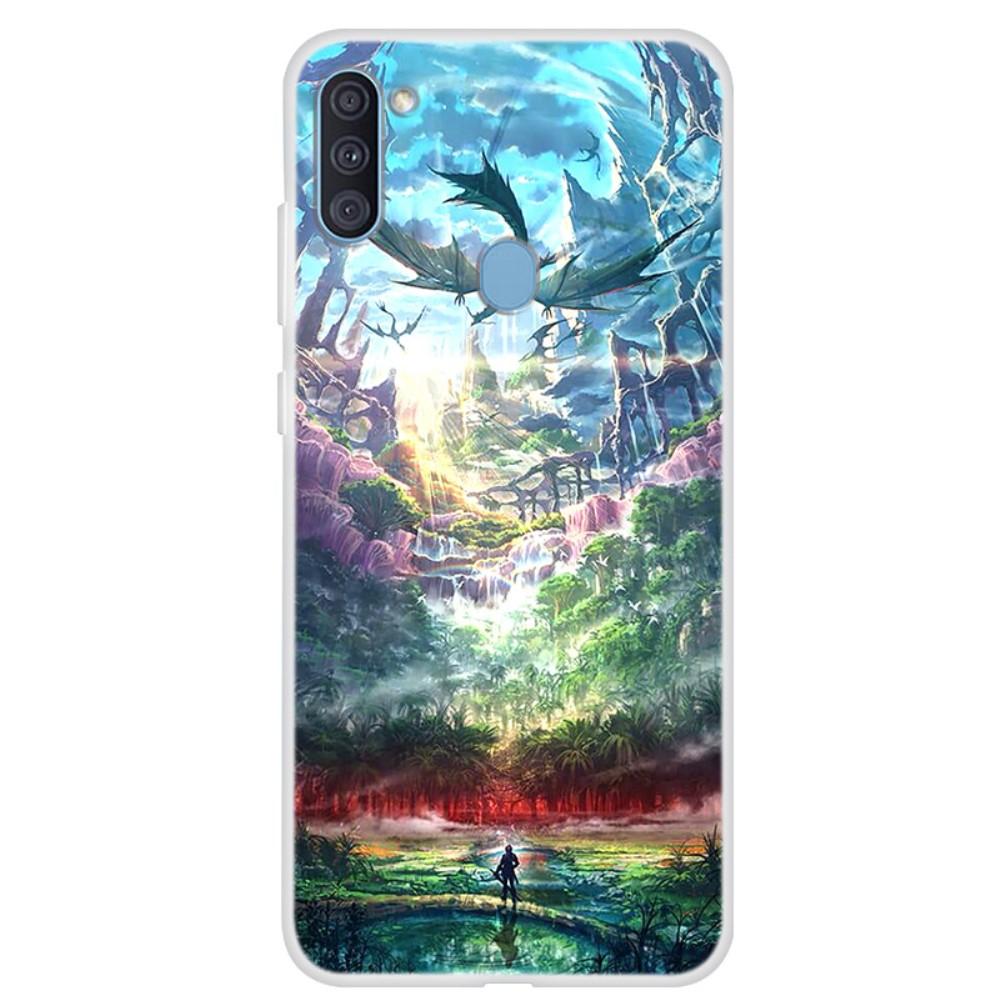 Husa Samsung Galaxy A11 model Wonderland, Silicon, Antisoc, Viceversa Multicolor