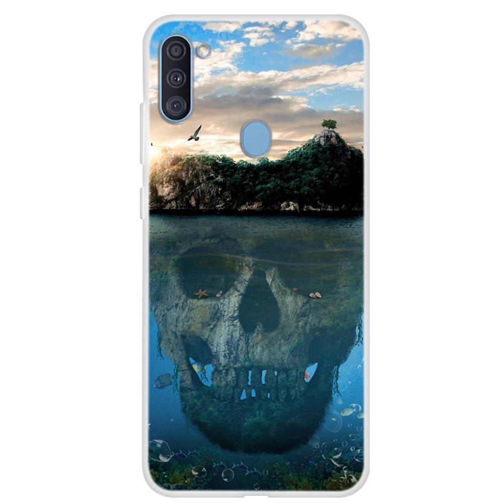 Husa Samsung Galaxy A11 model Skull Island, Silicon, Antisoc, Viceversa Multicolor