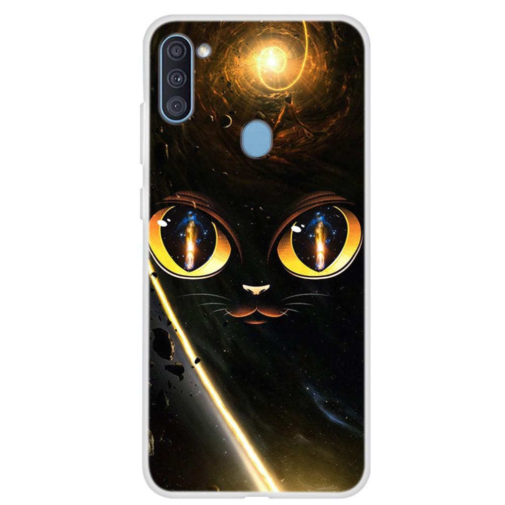 Husa Samsung Galaxy A11 model Cat God, Silicon, Antisoc, Viceversa Multicolor