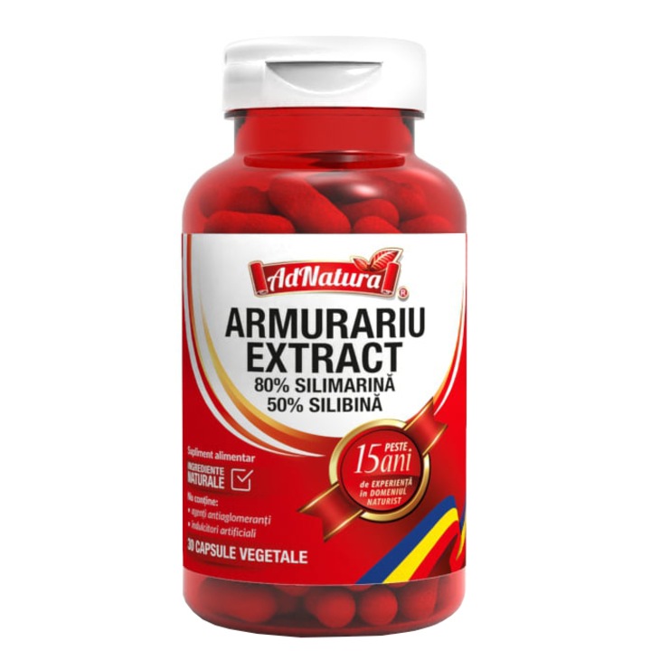 Supliment alimentar Armurariu extract, 30 capsule