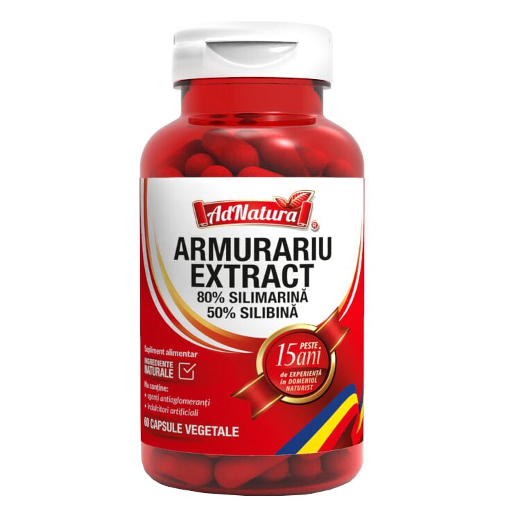 Supliment alimentar Armurariu extract, 60 capsule