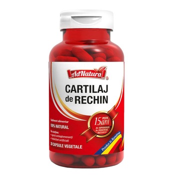 Supliment alimentar Cartilaj de rechin, 30 capsule Supliment alimentar Cartilaj de rechin, 30 capsule