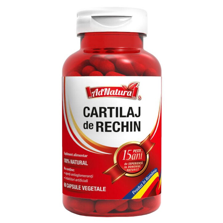Supliment alimentar Cartilaj de rechin, 60 capsule