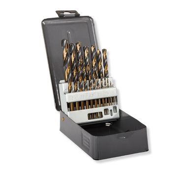 Set burghie pentru metal HSS Proline, 1-13 mm, 25 bucati Set burghie pentru metal HSS Proline, 1-13 mm, 25 bucati