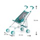 Carucior pentru papusi, Milly Mally, Julia Prestige Mint