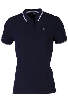 Tricou cu guler pentru femei, TBS Timapol-s, Bleumarin, 36 Tricou cu guler pentru femei, TBS Timapol-s, Bleumarin, 36