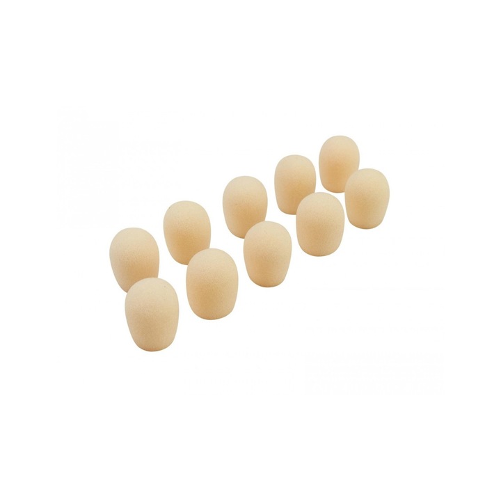 Set de 10 bureti pentru microfoane tip head-set OMNITRONIC UHF-100