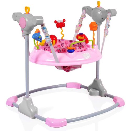 Jumper Cangaroo cu Lumini si Sunete Vista Roz