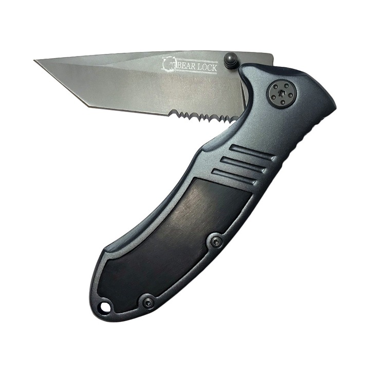 Briceag Homeij Bear Lock, lama otel inoxidabil 8.5 cm, cu sistem de blocare lama, produs in Olanda