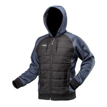 Hanorac tricotat izolat cu gluga, model Outdoor, marimea XXL/58, NEO Hanorac tricotat izolat cu gluga, model Outdoor, marimea XXL/58, NEO