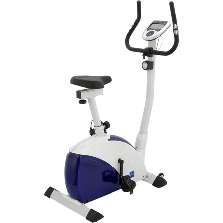 Bicicleta fitness BMG-820, culoare alb-albastru