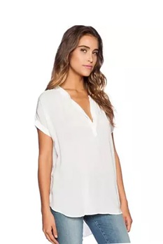 Tricou voal dama, alb, M Tricou voal dama, alb, M