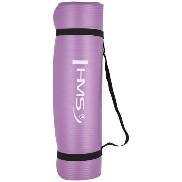 Saltea fitness HMS YM03, NBR, 183 x 61 x 1 cm, purple