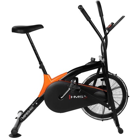 Bicicleta fitness HMS MP6540, volanta 2kg cu rezistenta pe aer, greutate maxima utilizator 100 kg