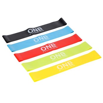Set 5 benzi elastice One Fitness Set 5 benzi elastice One Fitness