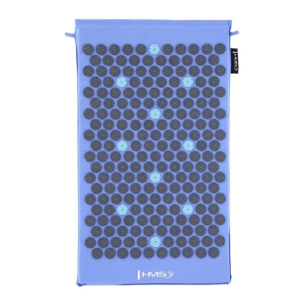 Saltea presopunctura HMS AKM10, 740 x 420 x 20 mm, bleu