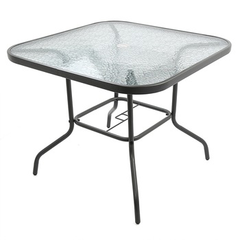 Masa Kring Bruxelles patrata, gri, 90 x 90 x 71cm Masa Kring Bruxelles patrata, gri, 90 x 90 x 71cm