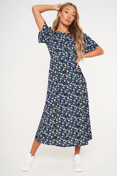 missguided rochie evazata cu model floral bleumaringalben pal imagen 33_0_
0