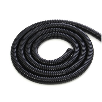 Tub flexibil metalic galvanizat in manta de PVC D=18 Tub flexibil metalic galvanizat in manta de PVC D=18