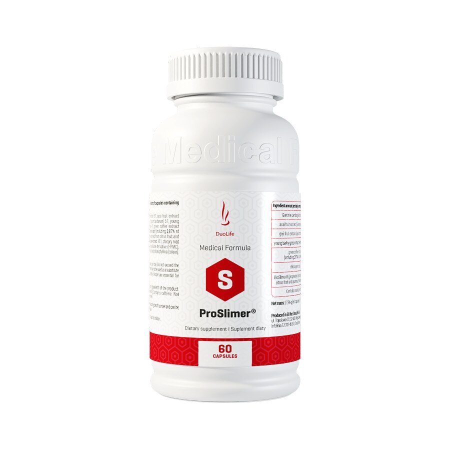 Supliment alimentar DuoLife Medical Formula ProSlimer, 60 Capsule