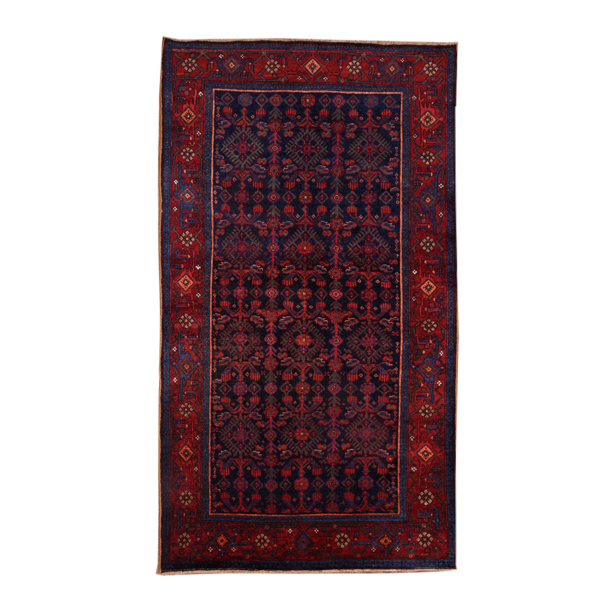 Covor Persan BIjar , Manual, Lana, Cod 3937 , Size 212 x 120