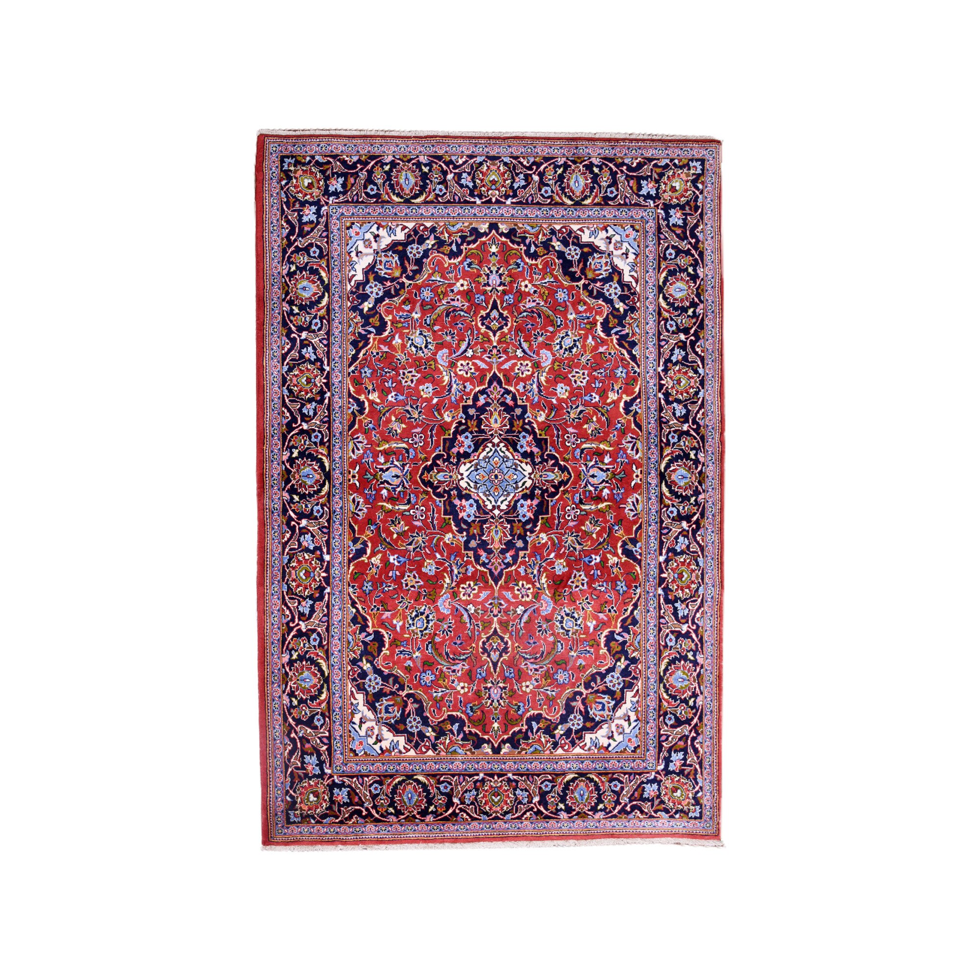 Covoare Persan Kashan , Manual, Lana, Cod 3933 , Size 220 x 145