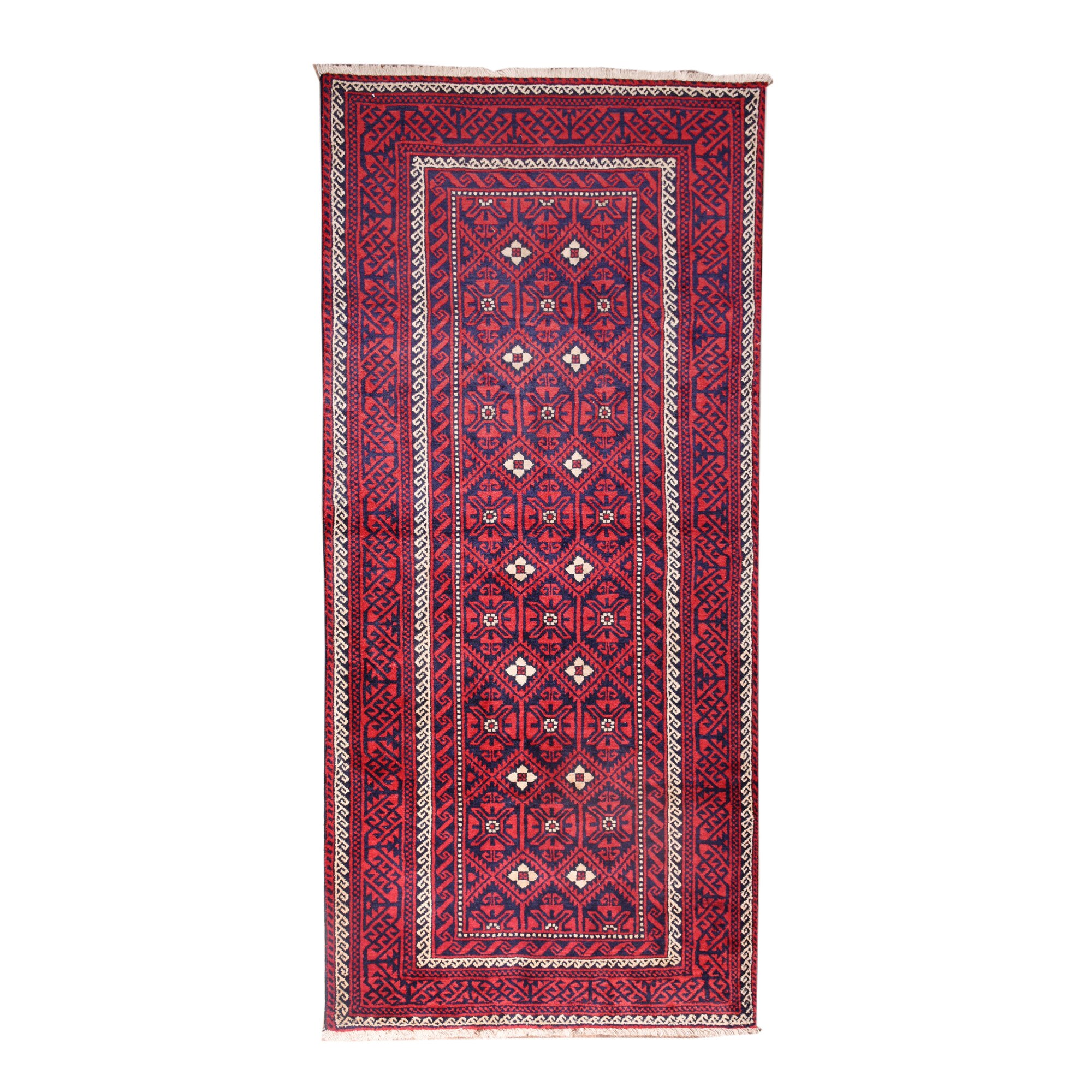 Covor Persan Balooch , Manual, Lana, Cod 3947 , Size 268 x 125