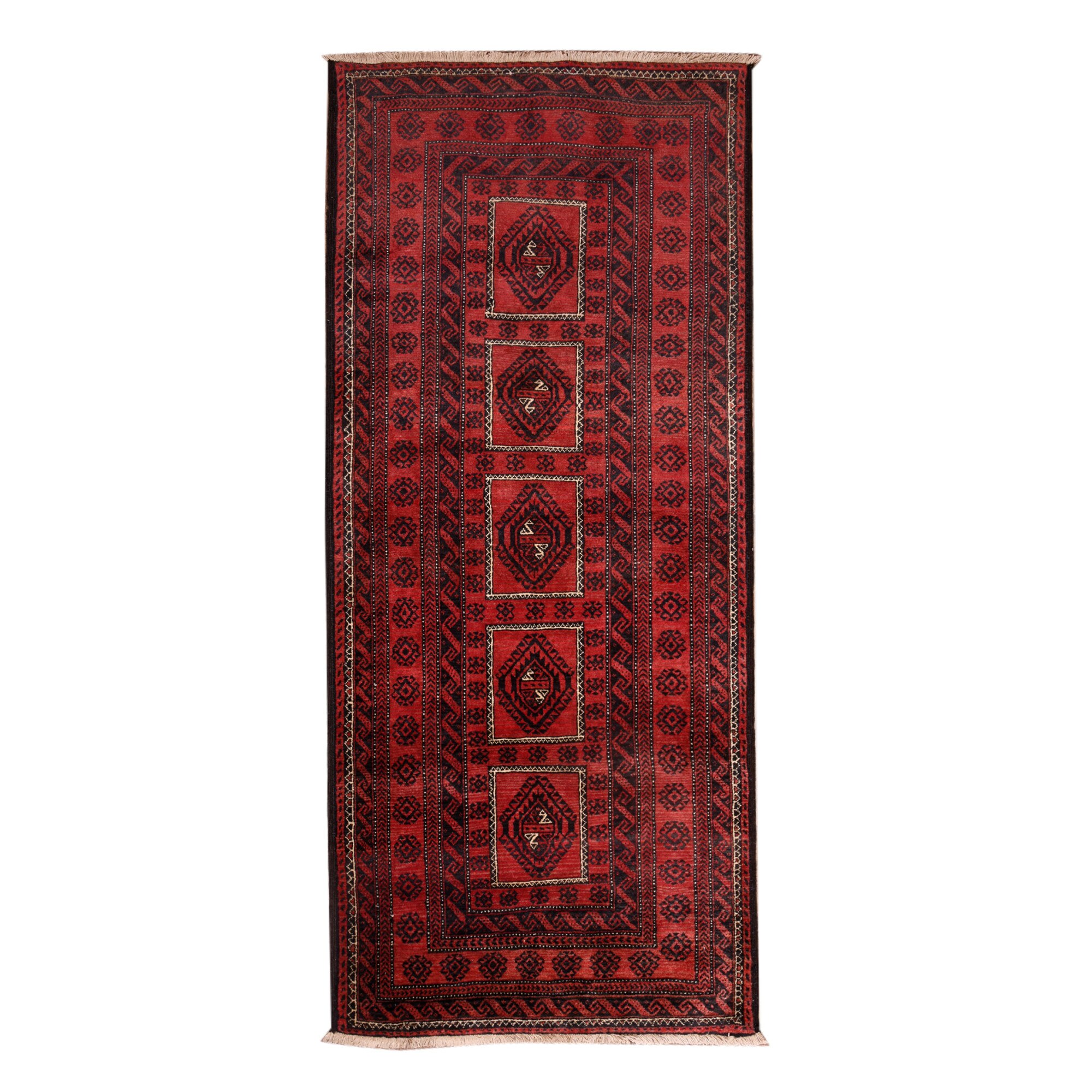 Covor Persan Balooch , Manual, Lana, Cod 3941 , Size 229 x108