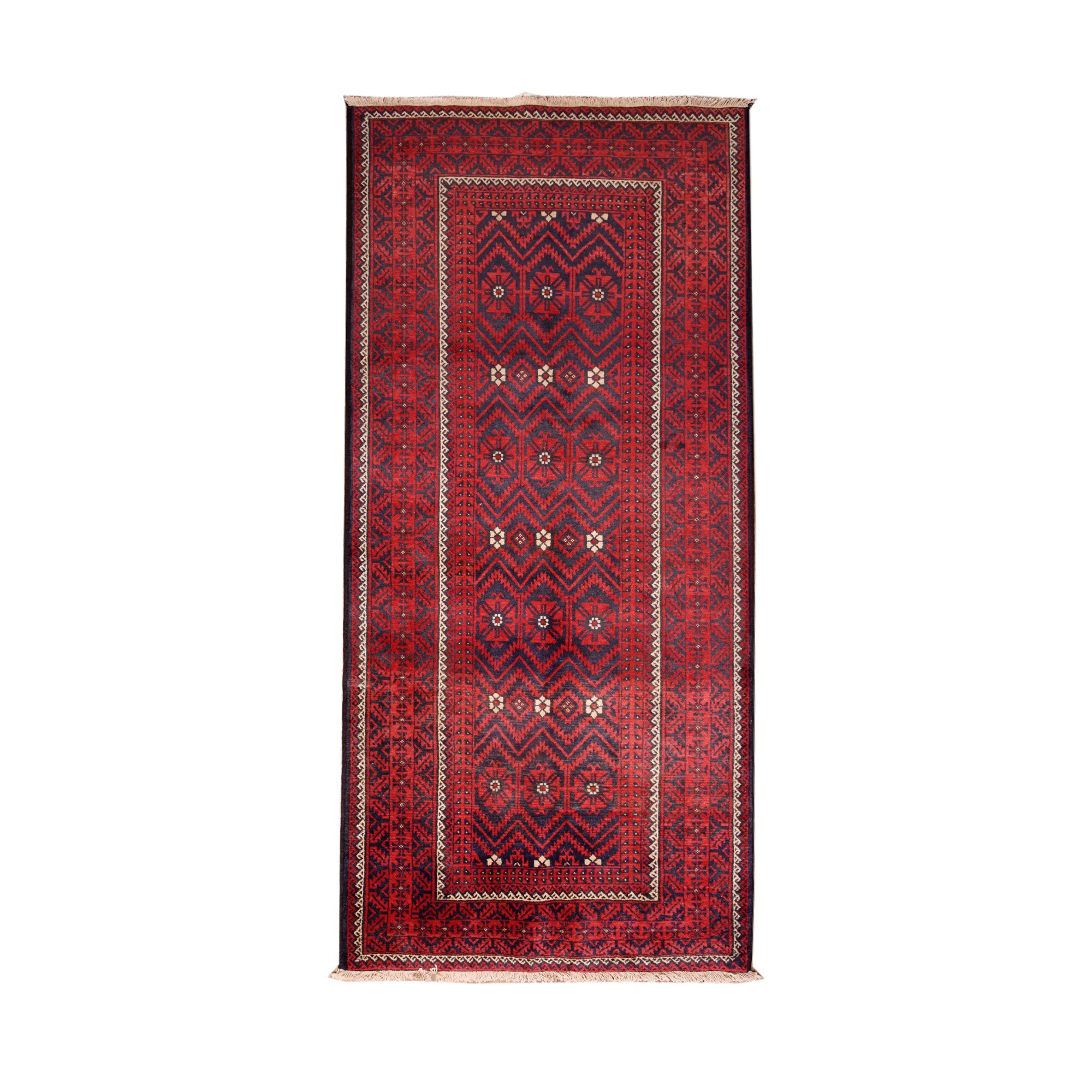 Covor Persan Balooch , Manual, Lana, Cod 3951 , Size 302 x 146