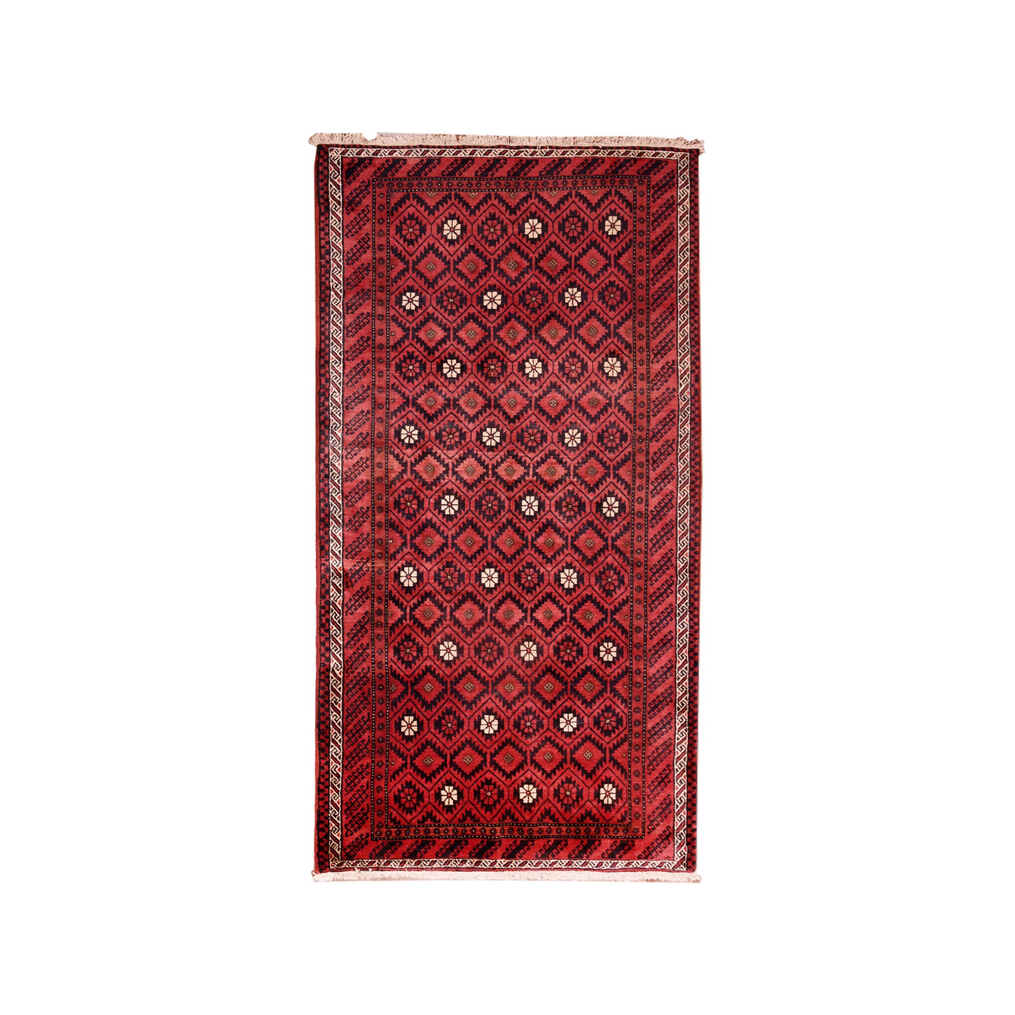 Covoare Persan Balooch , Manual, Lana, Cod 3954 , Size 297 x 159