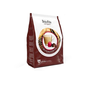 Capsule Maxiginseng Dolce Vita Compatibile Dolce Gusto, 16 bucati, 208 g Capsule Maxiginseng Dolce Vita Compatibile Dolce Gusto, 16 bucati, 208 g