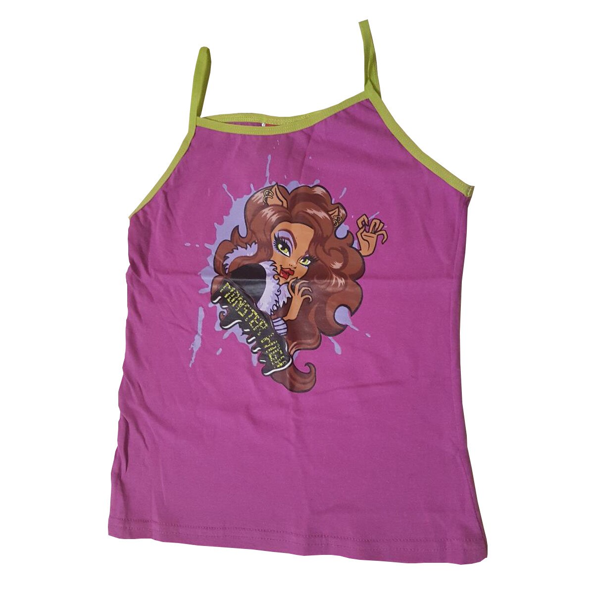 Maiou cu imprimeu fete, TvMania, roz, 128/134 cm, 7-9 ani